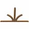 Ekena Millwork Richland Timber Gable Bracket, Western Red Cedar, 60"W x 40"H x 1 1/2"D x 3 1/2"F, 16/12 Pitch GBW060X40X0204RIC00SWR - alternate 5